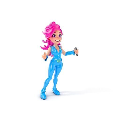 Animated Pop Star Character Model Rigged and Animated Low-poly 3D model