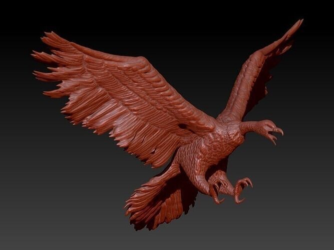 Vulture Animal Pendant  3D print model