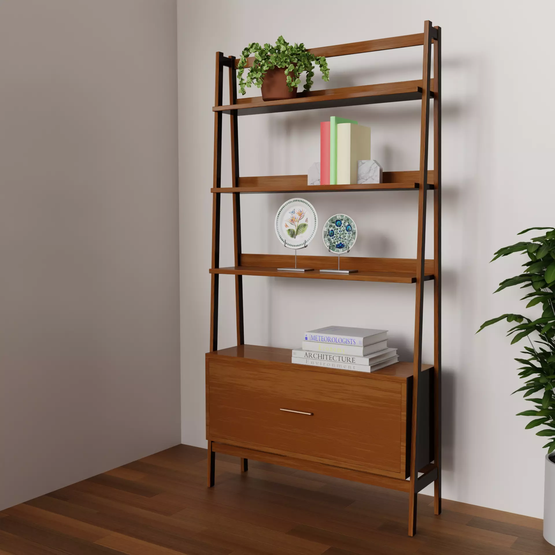 Amazing Realistic Bookcase   3D model_0