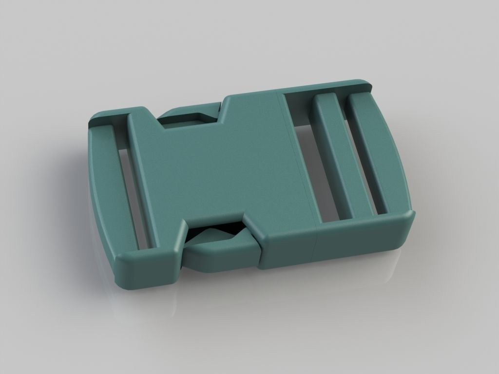 Fastex - snap buckles 3D print model_0