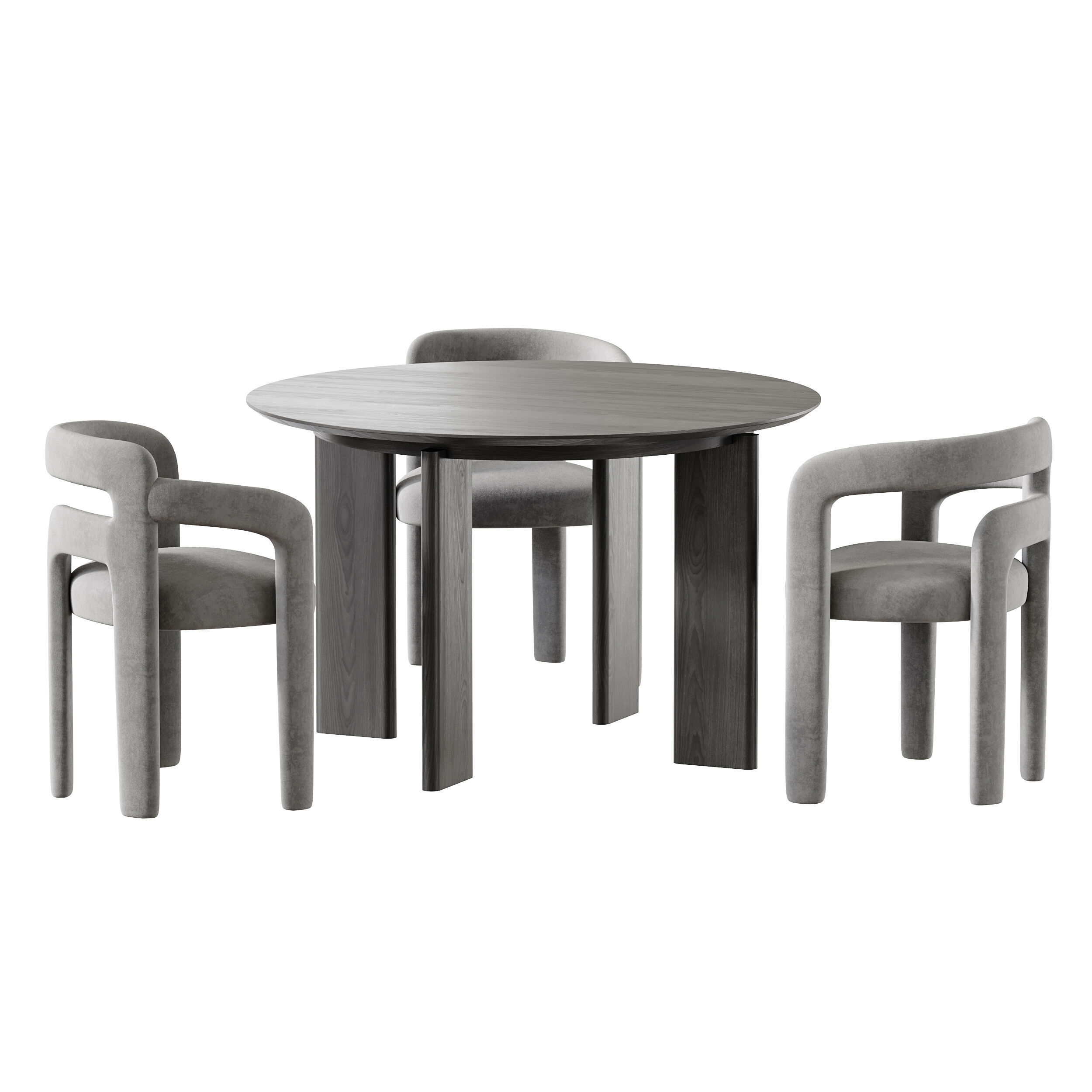 Dining table Kaho 3D model_11