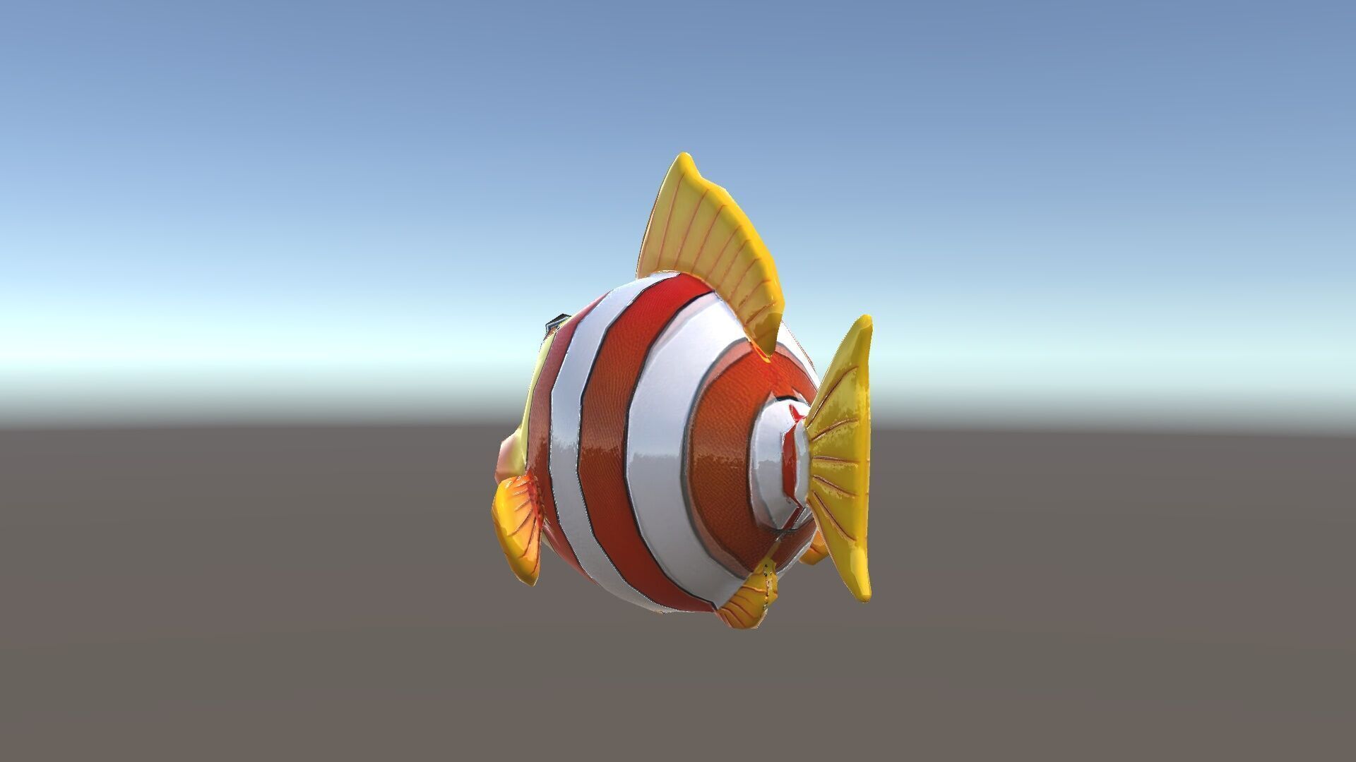 Animated Clownfish Character Model Pack for Games and Animation Low-poly 3D model_34