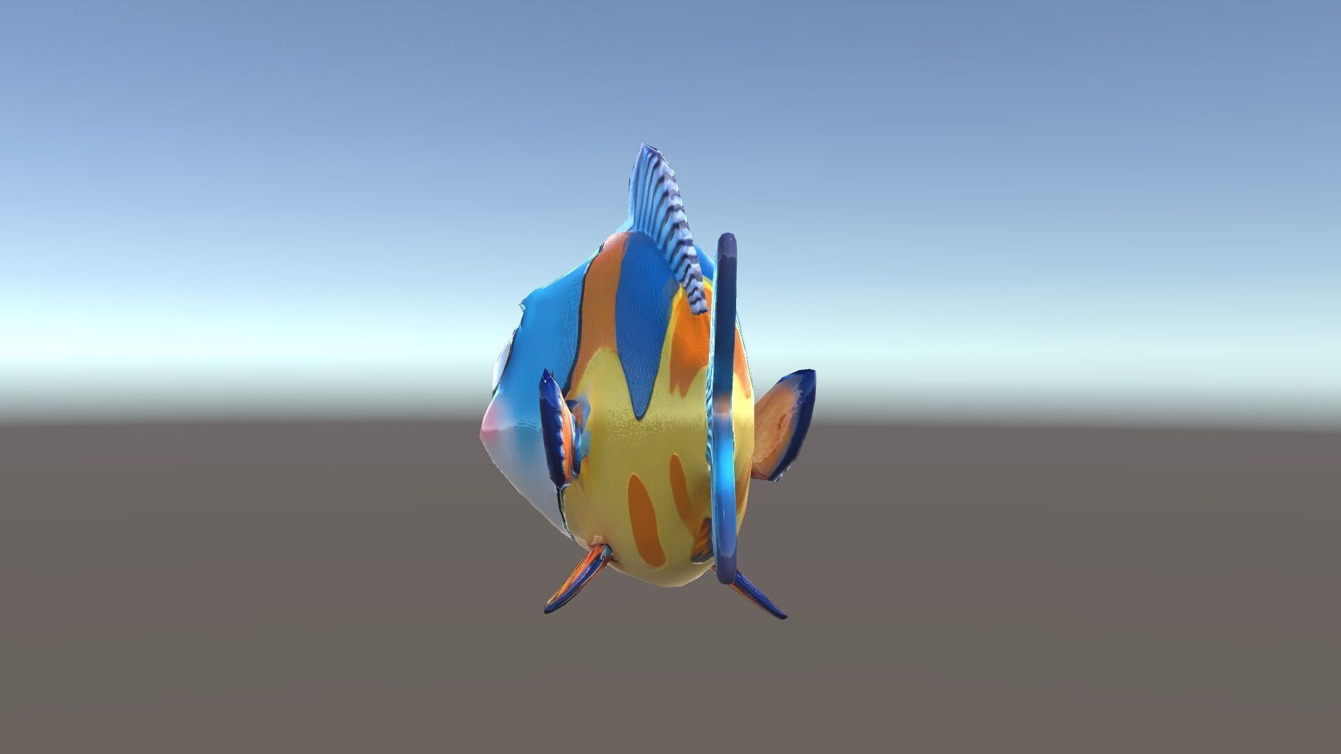 Cartoon Fish Character Model Pack Low-poly 3D model_34