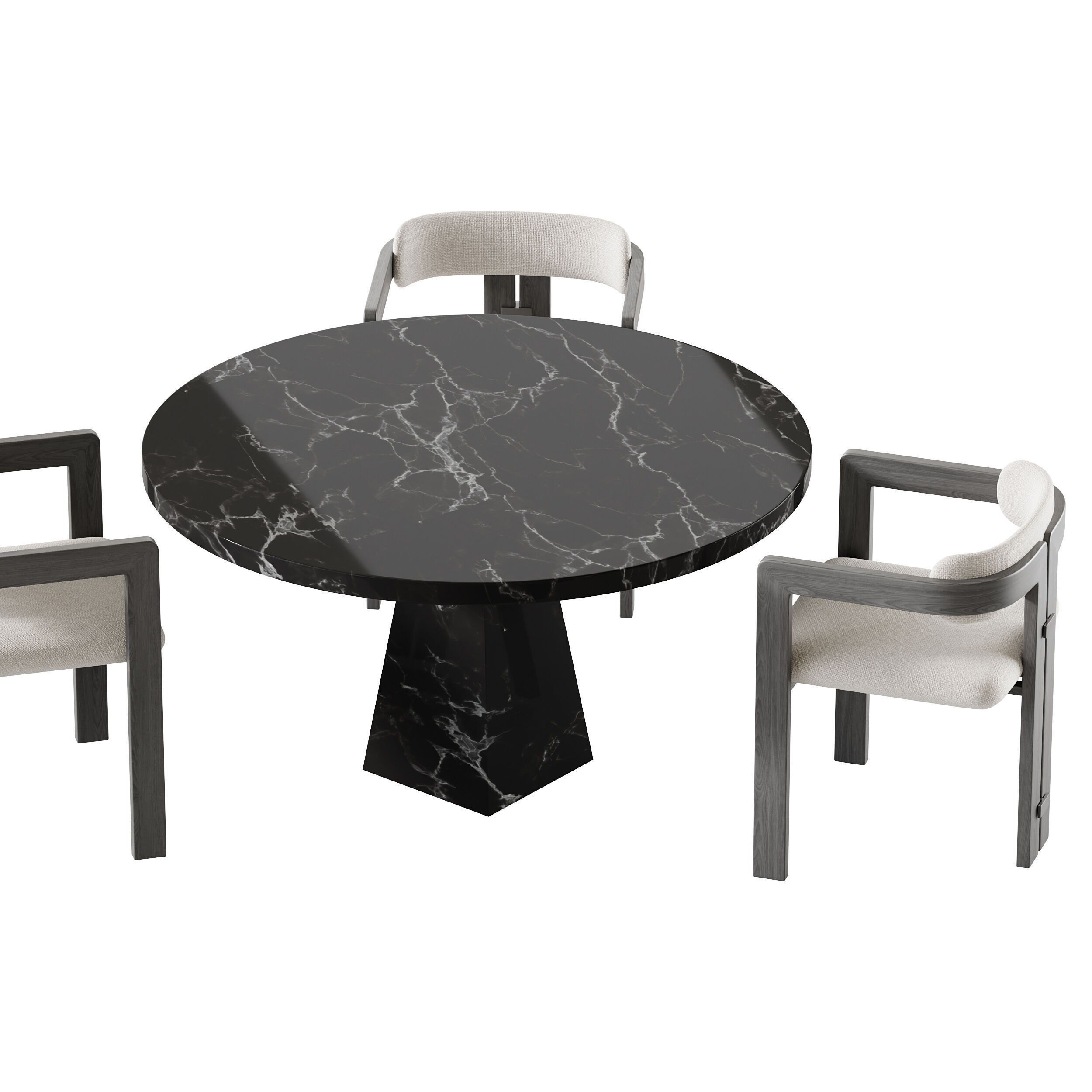 Dining table MELBOURNE 3D model_11