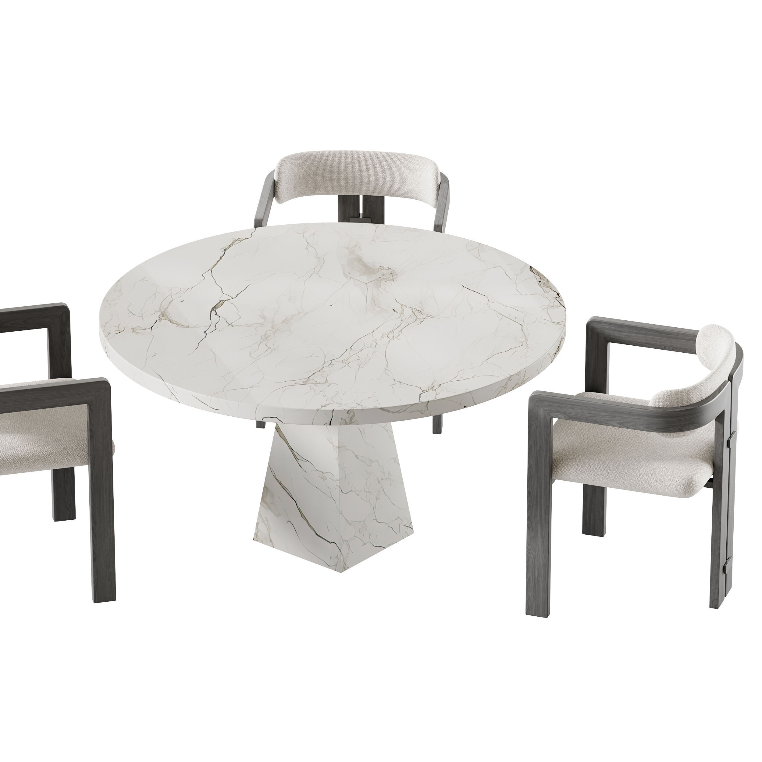 Dining table MELBOURNE 3D model_12