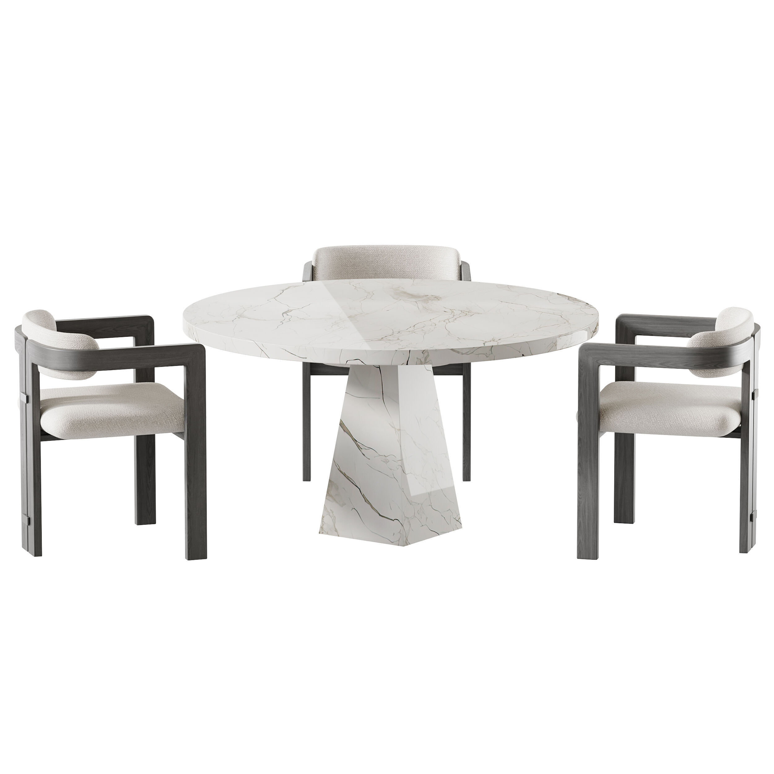 Dining table MELBOURNE 3D model_9