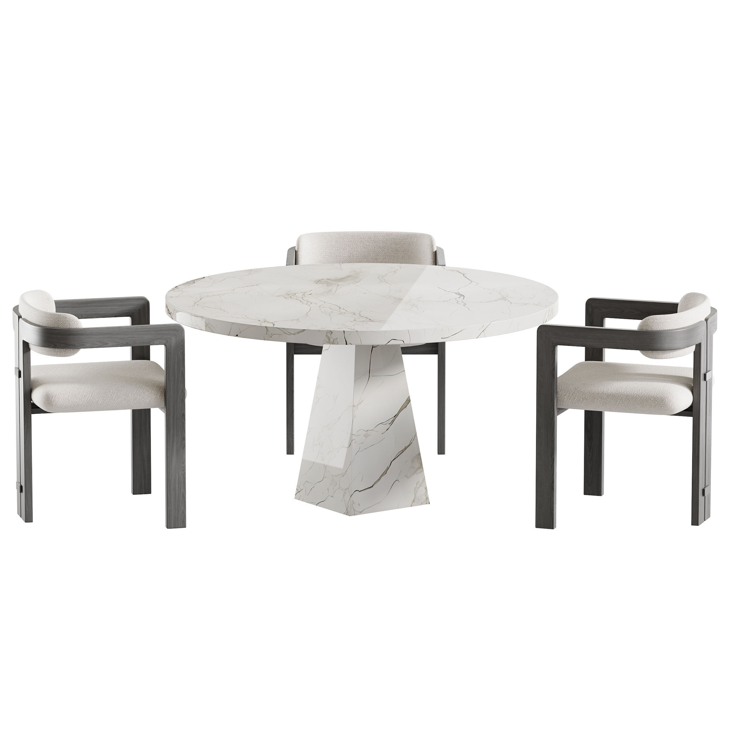 Dining table MELBOURNE 3D model_2