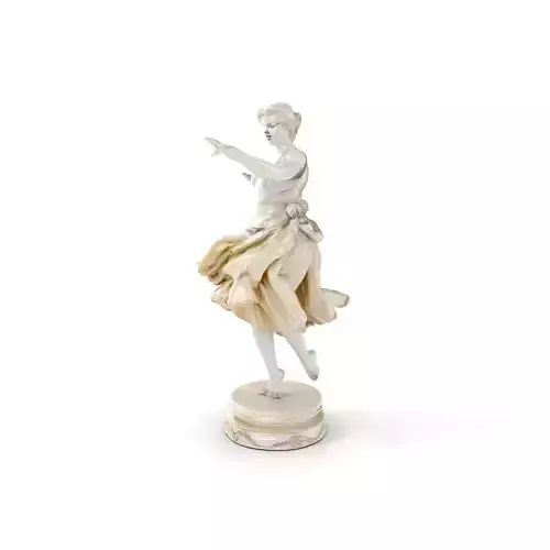 Graceful Dance Statue Model Pack Low-poly 3D model