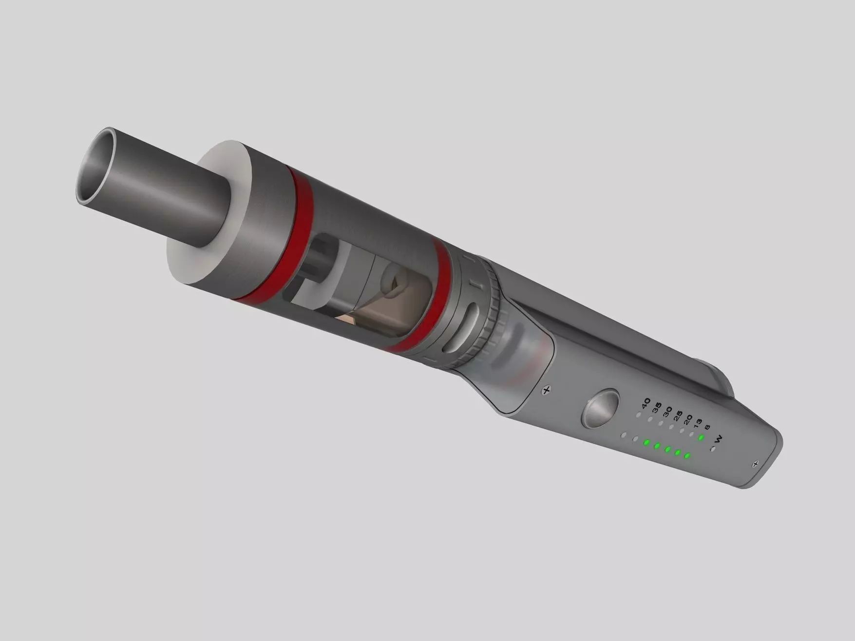 Subtank Mini Vape Tank and Battery Mod 3D model