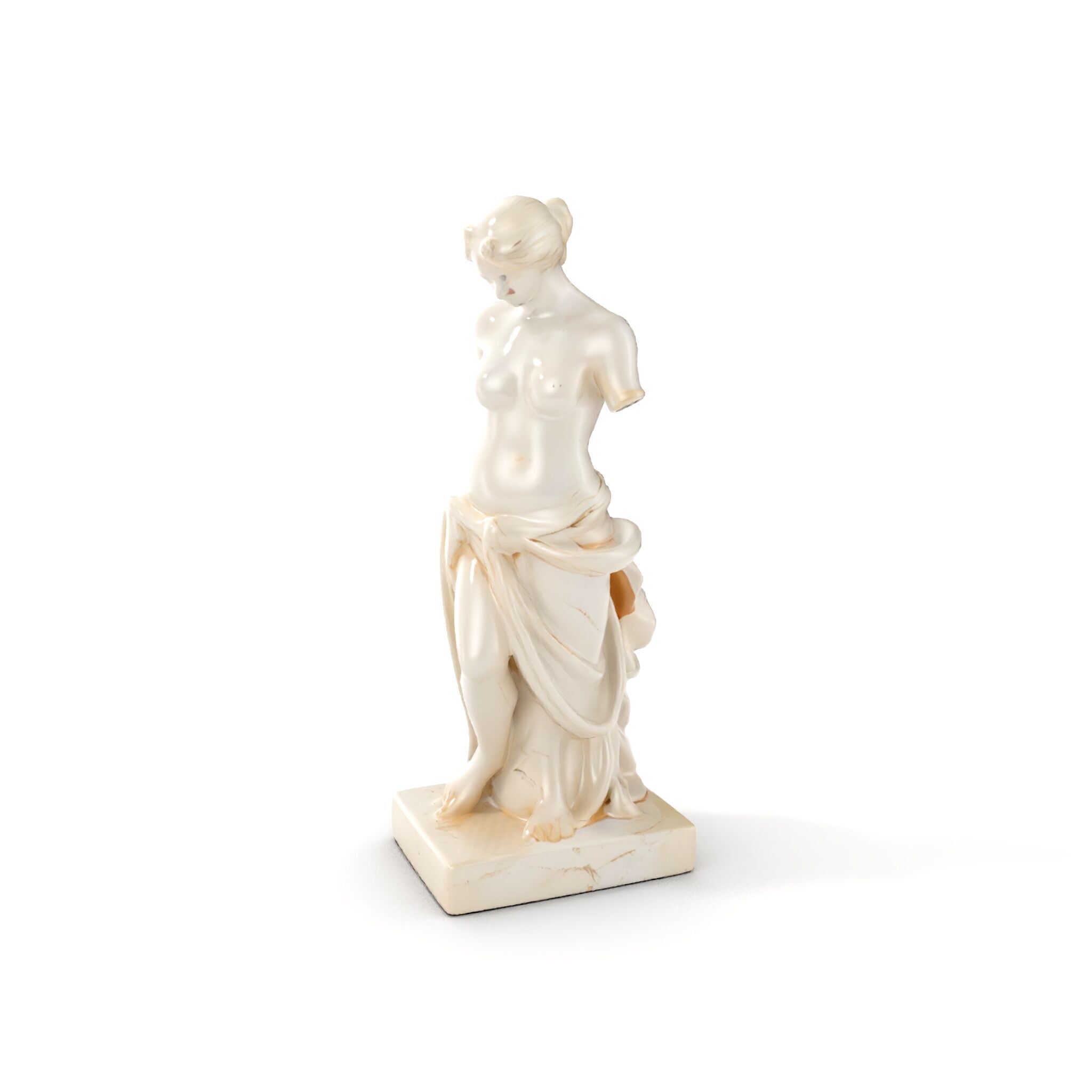 Classical Marble Statue Model Pack Low-poly 3D model_20