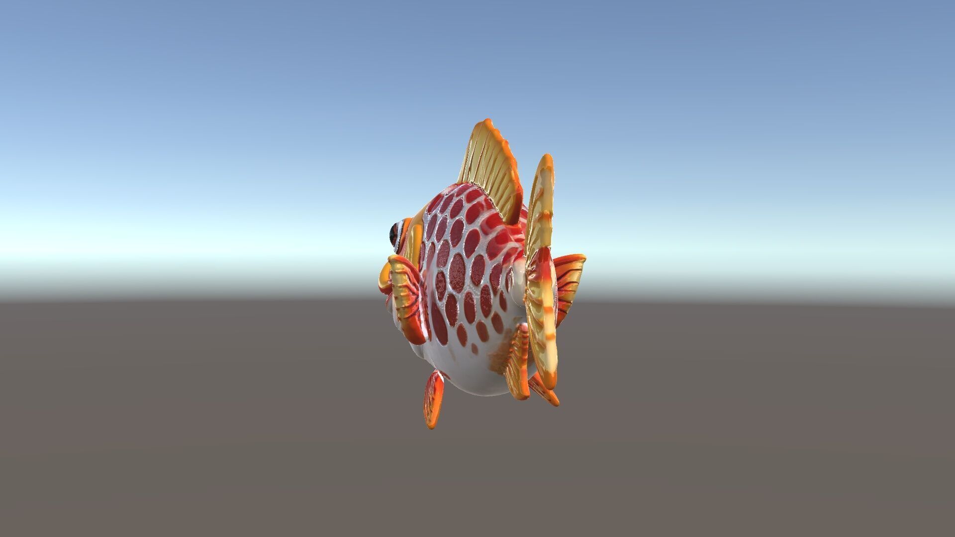 Cartoon Fish Character D Model Pack Low-poly 3D model_34