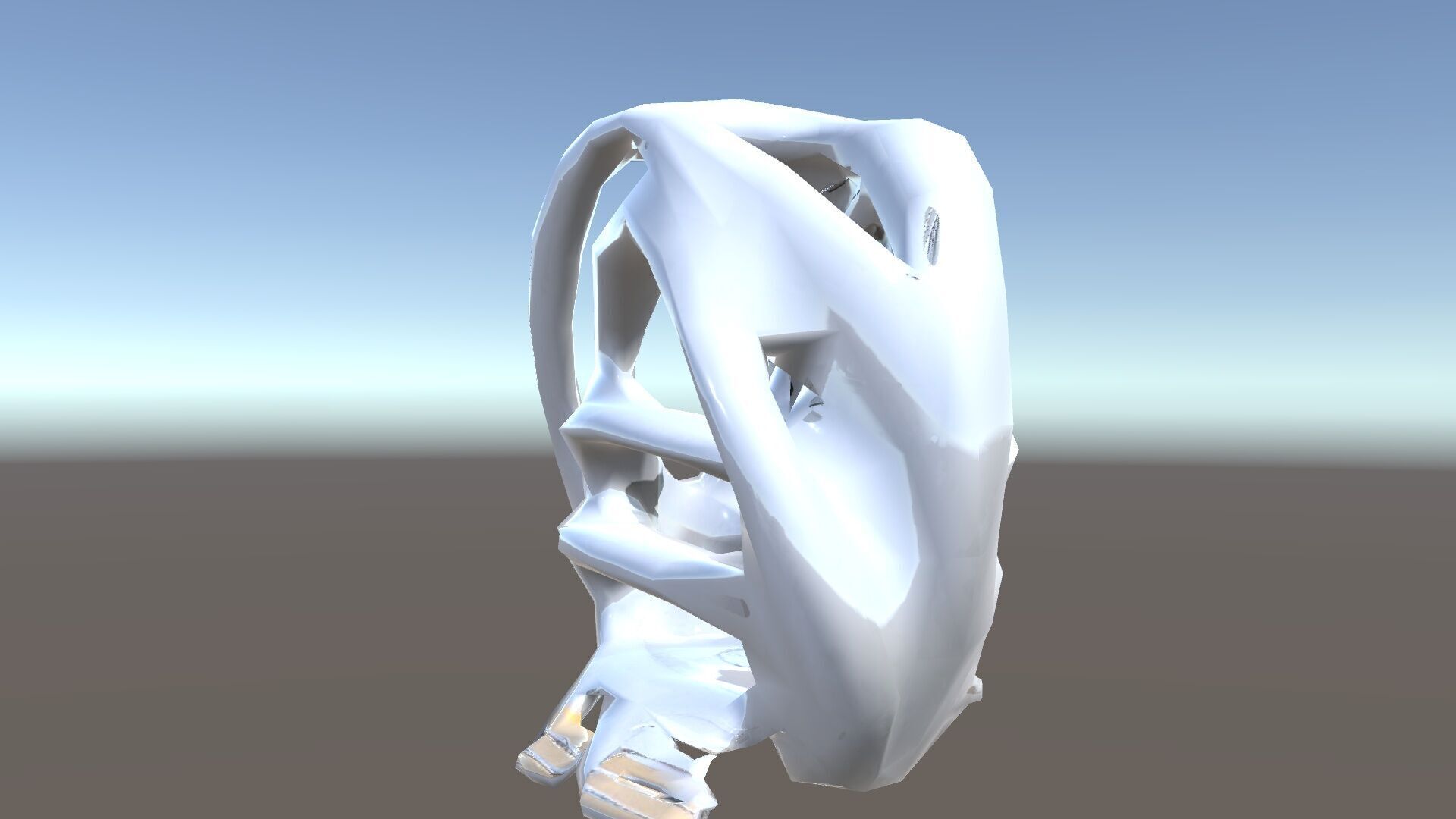 Futuristic Organic Architecture Model Pack Low-poly 3D model_34