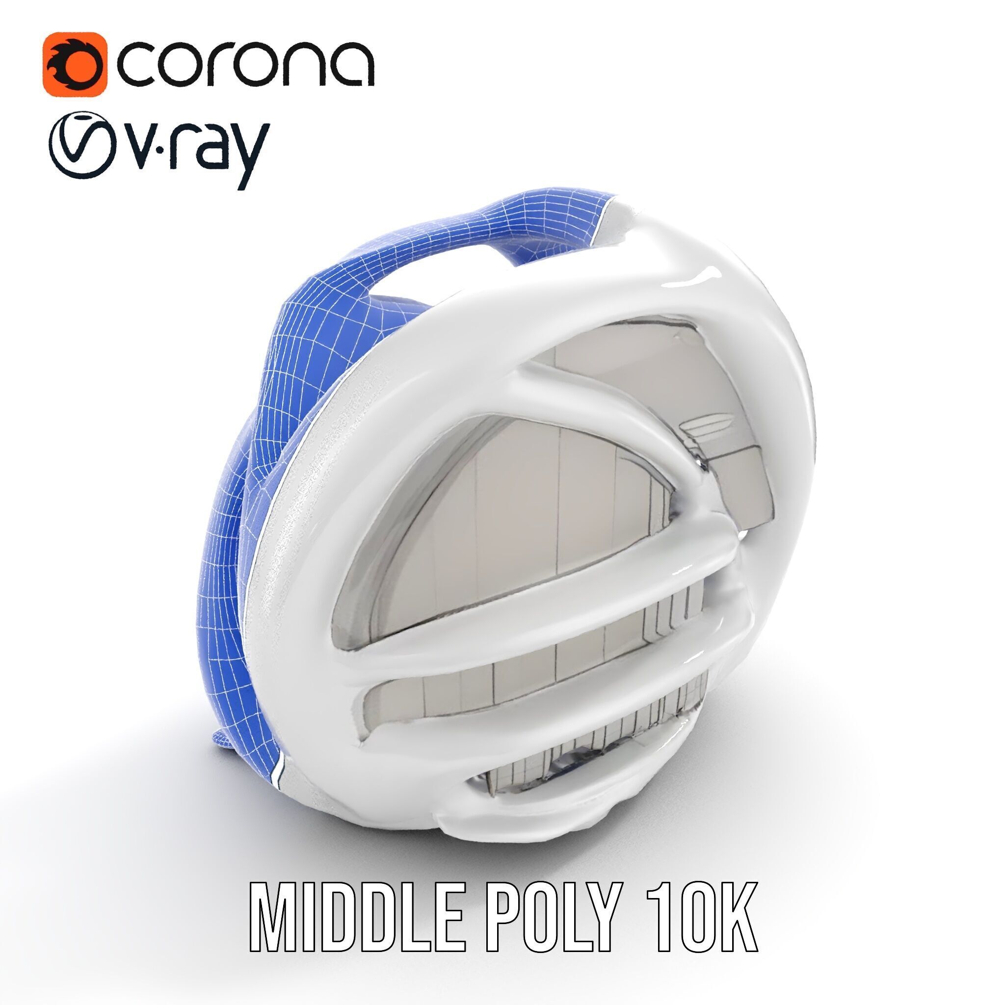 Futuristic Organic Architecture Model Pack Low-poly 3D model_17