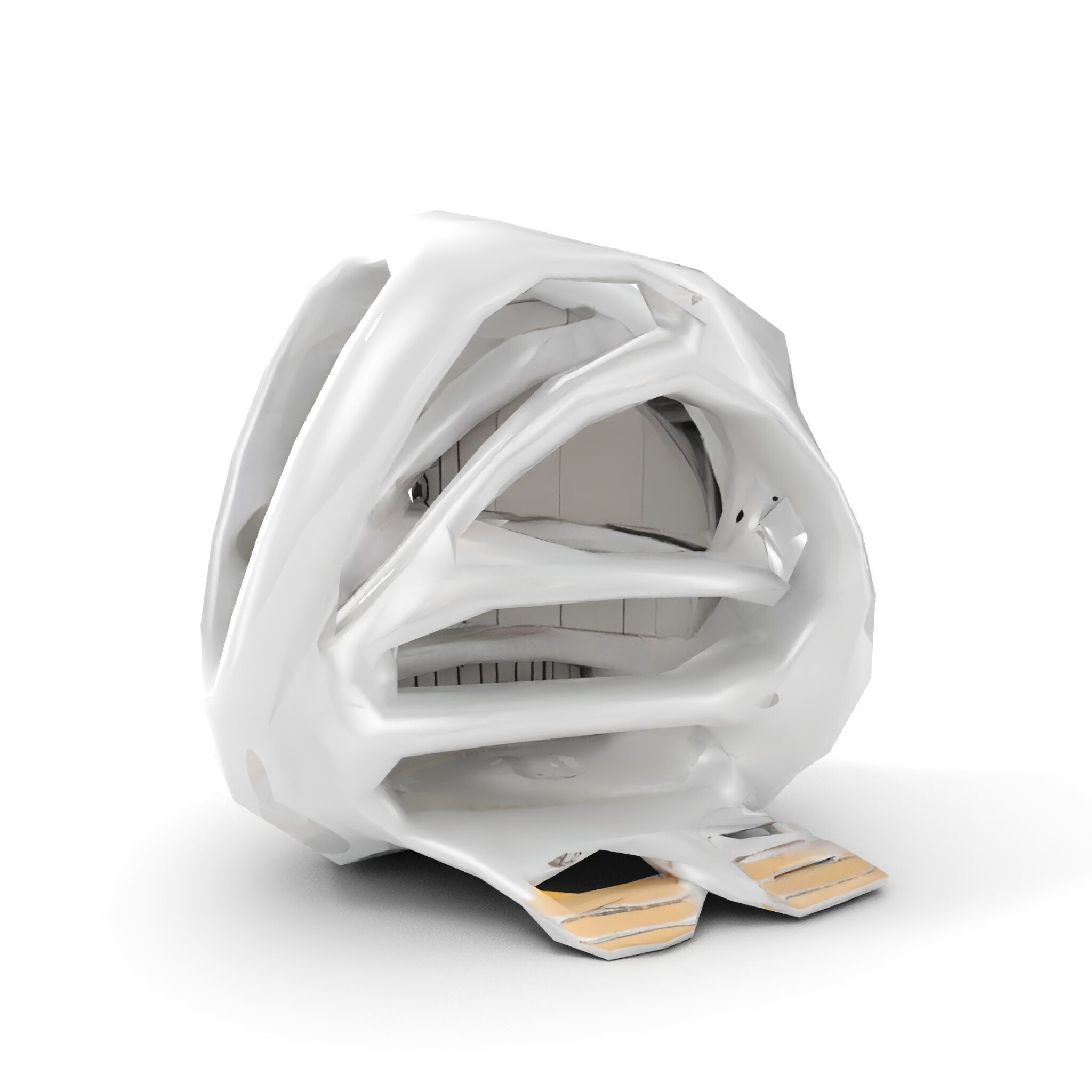 Futuristic Organic Architecture Model Pack Low-poly 3D model_7