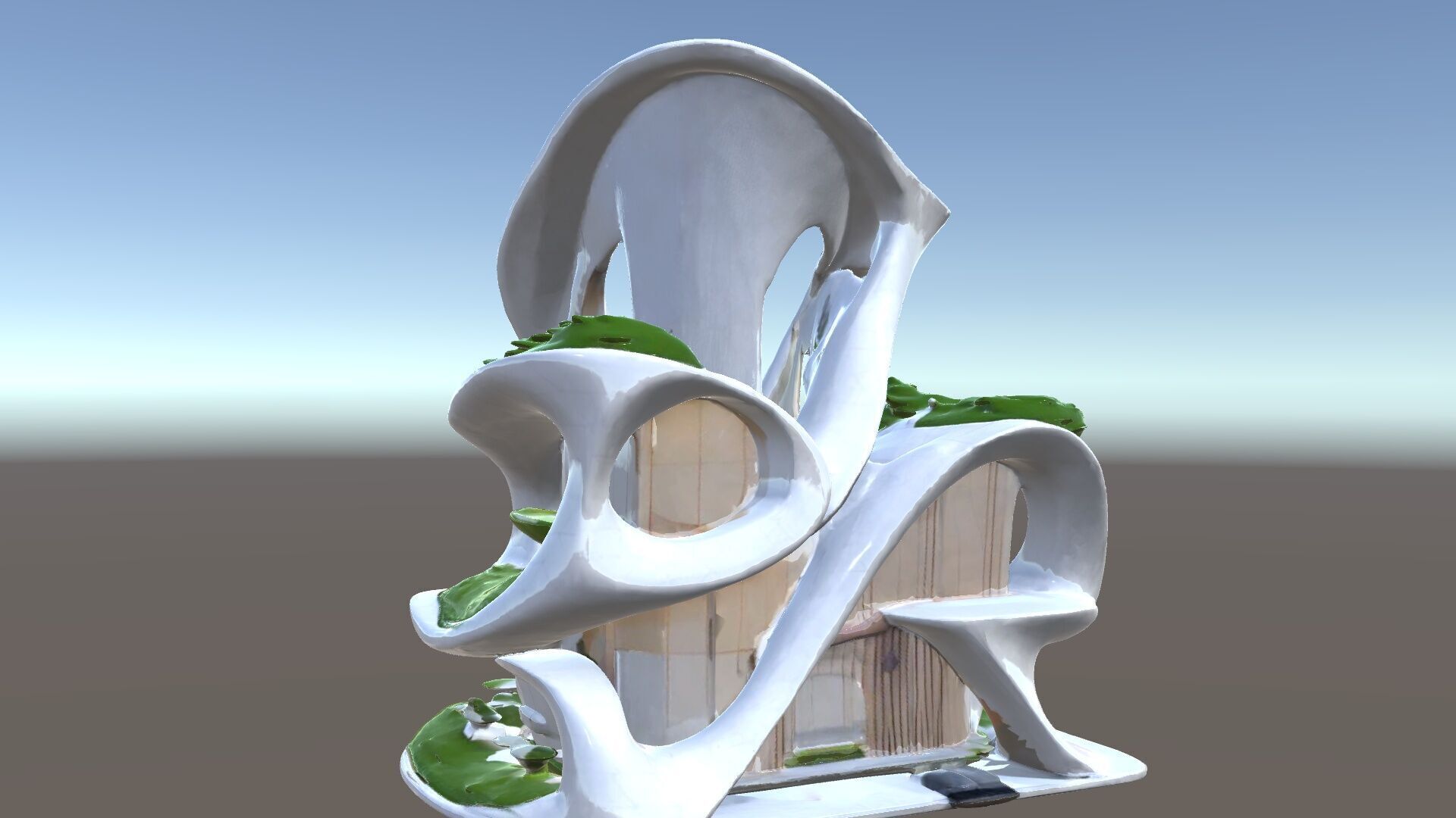 Futuristic Architectural Building D Model Pack Low-poly 3D model_5