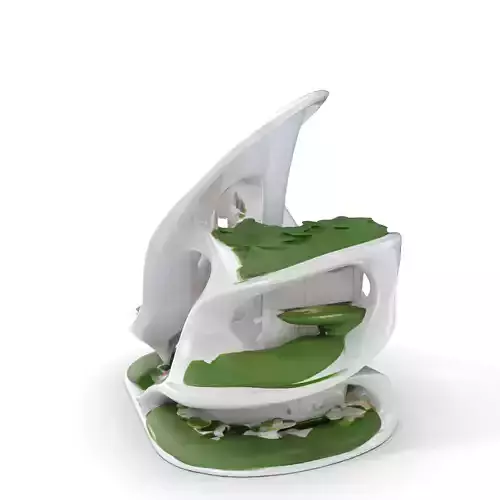 Futuristic Architectural Building D Model Pack Low-poly 3D model