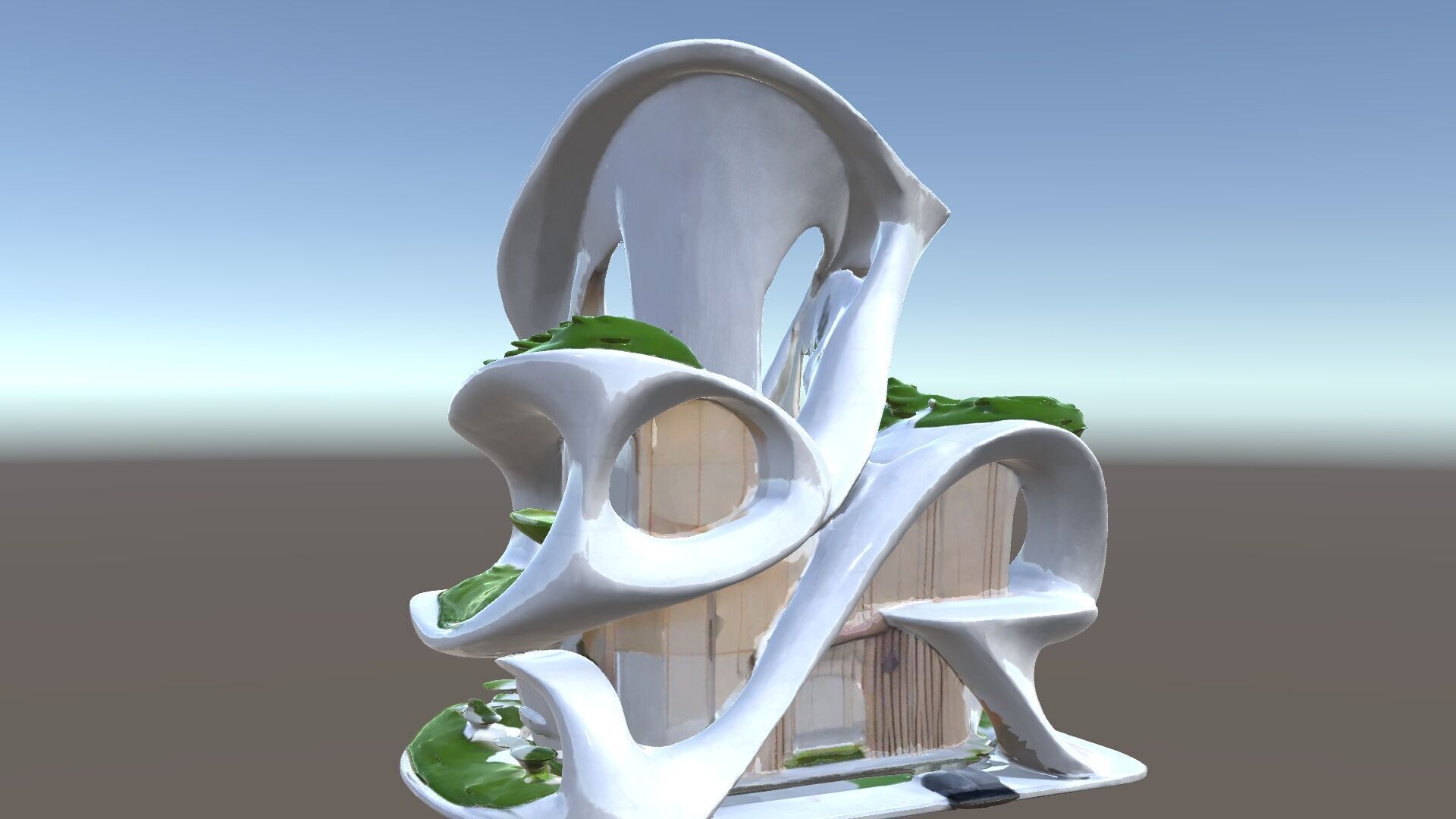 Futuristic Architectural Building D Model Pack Low-poly 3D model_35