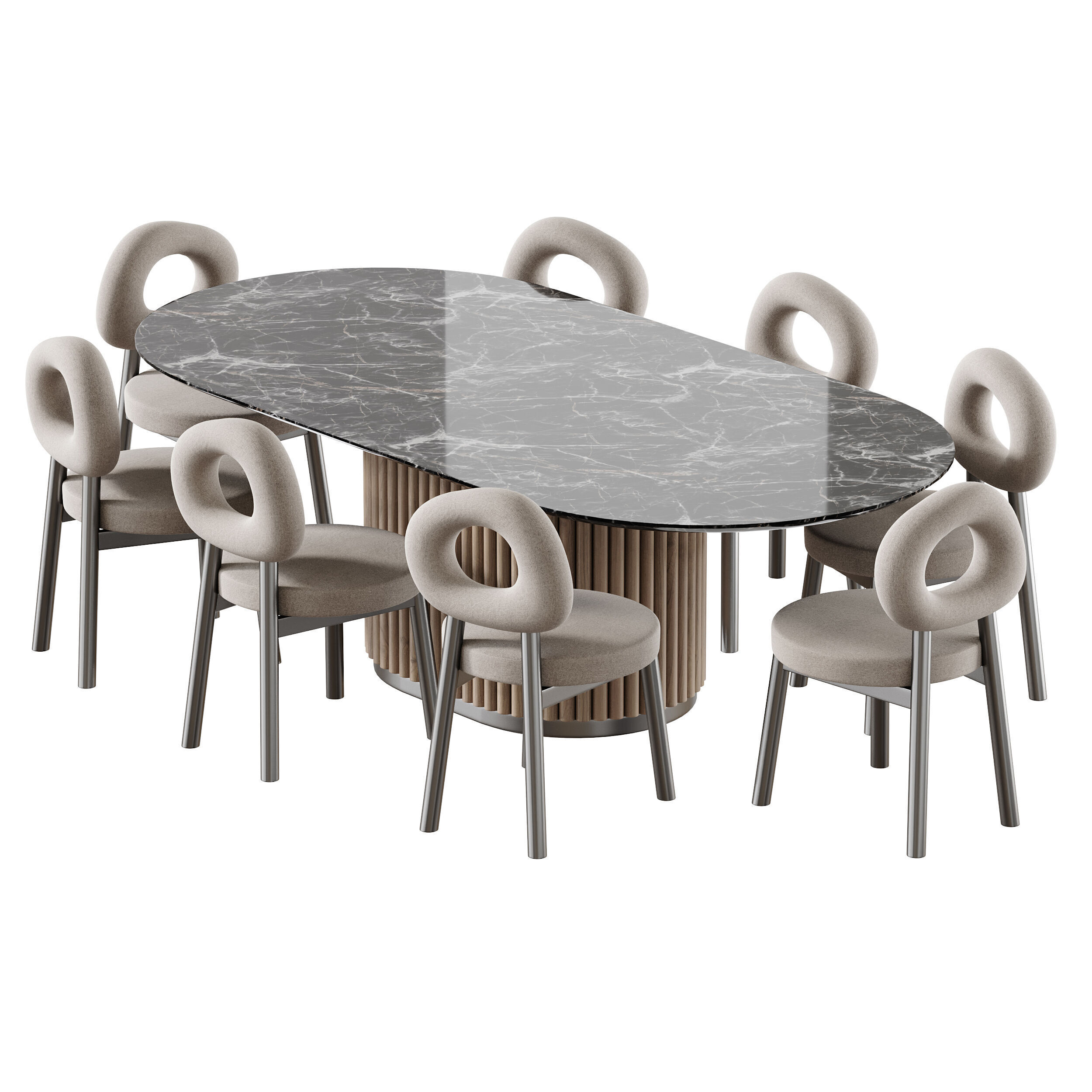 Dining table NEWMAN 3D model_12