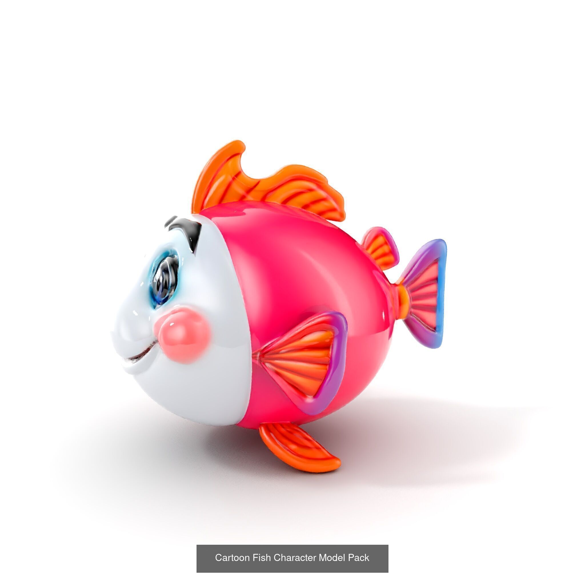 cartoon fish collection _24