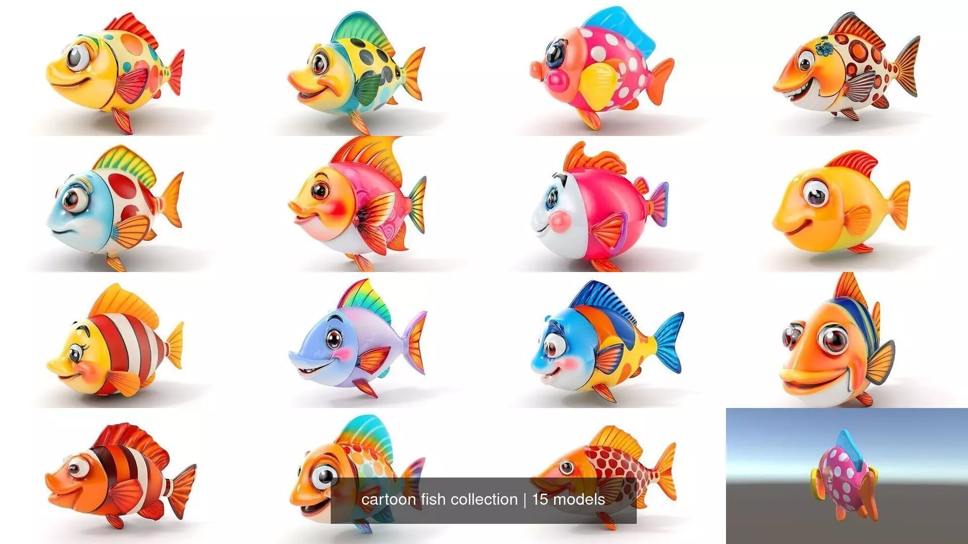 cartoon fish collection _0