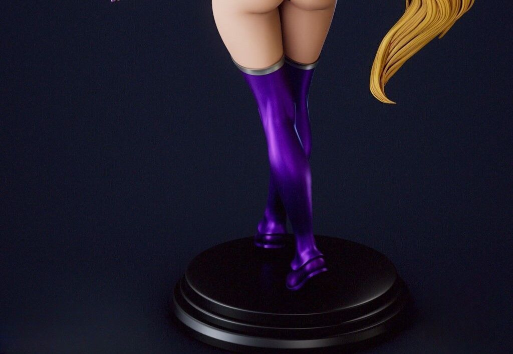 Starfire  sexy Alien Warrior Princess STL 3D print model_10