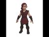 Stylized Game Ready Human Character Rigged named Mounace Low-poly 3D model_1