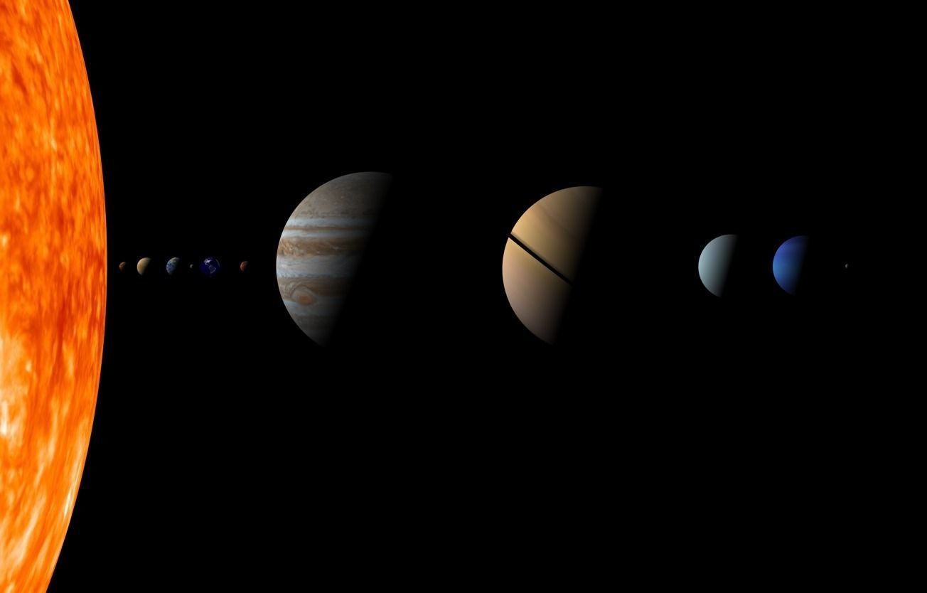 3D Planets Solar System 3D model_1