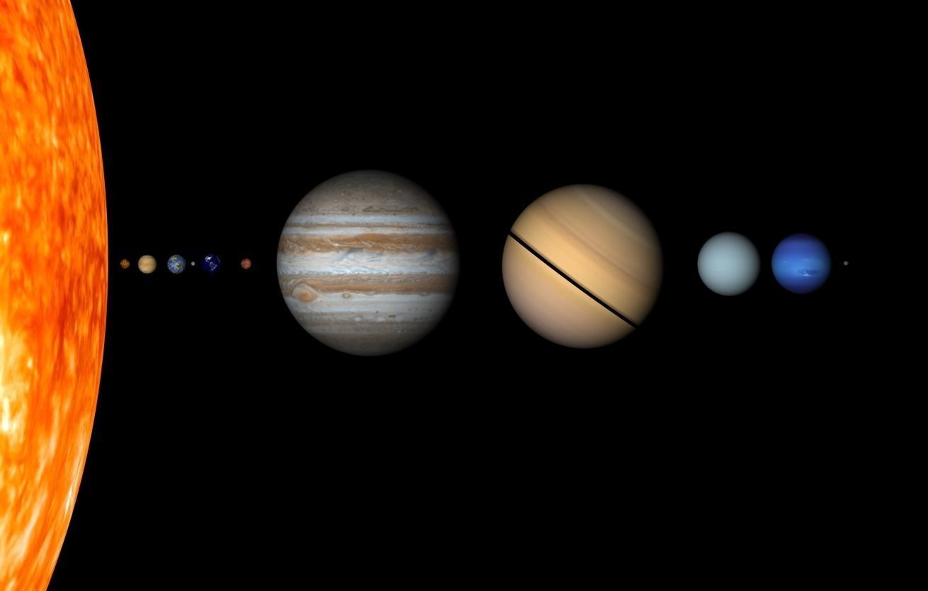 3D Planets Solar System 3D model_0