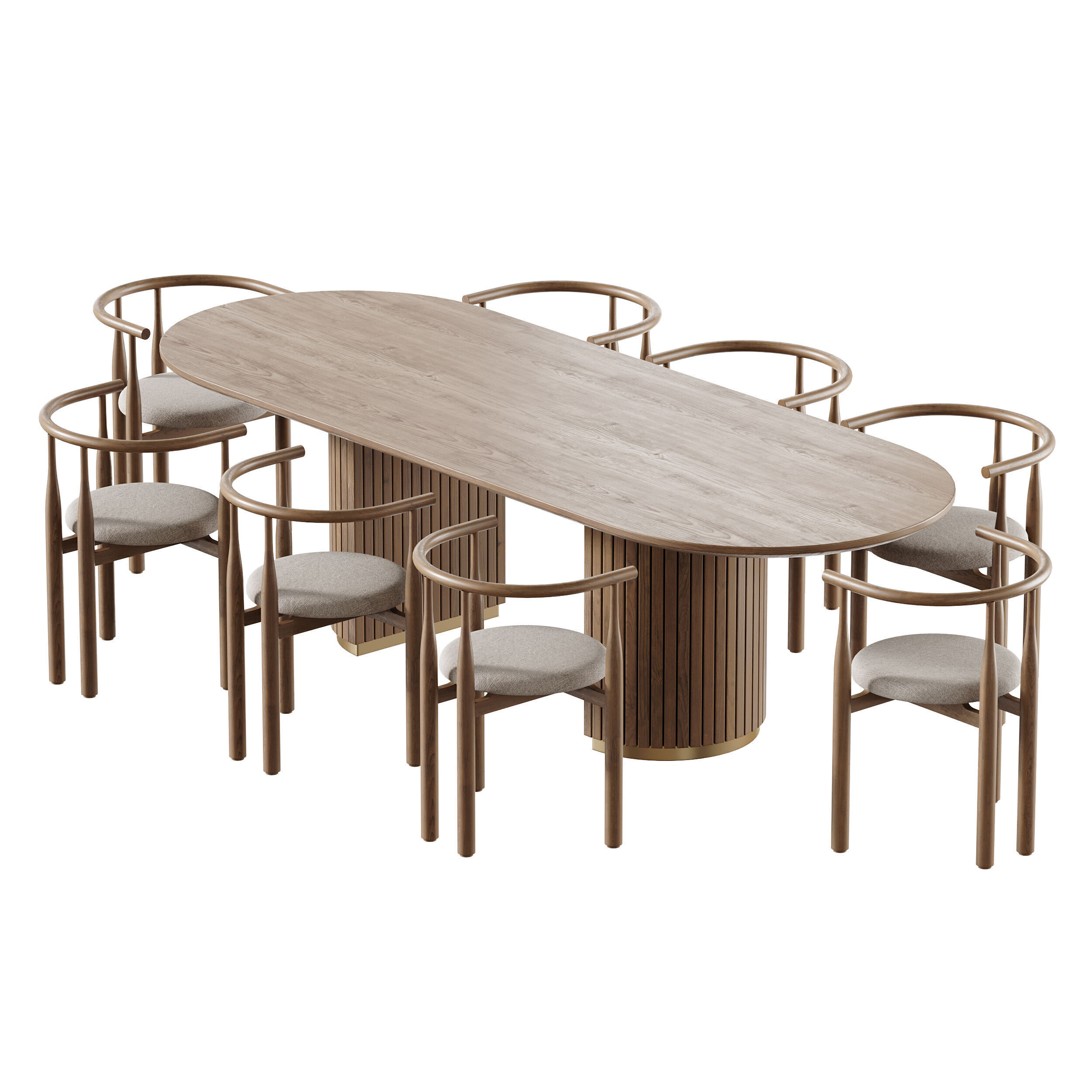 Dining table RENMARK 3D model_12