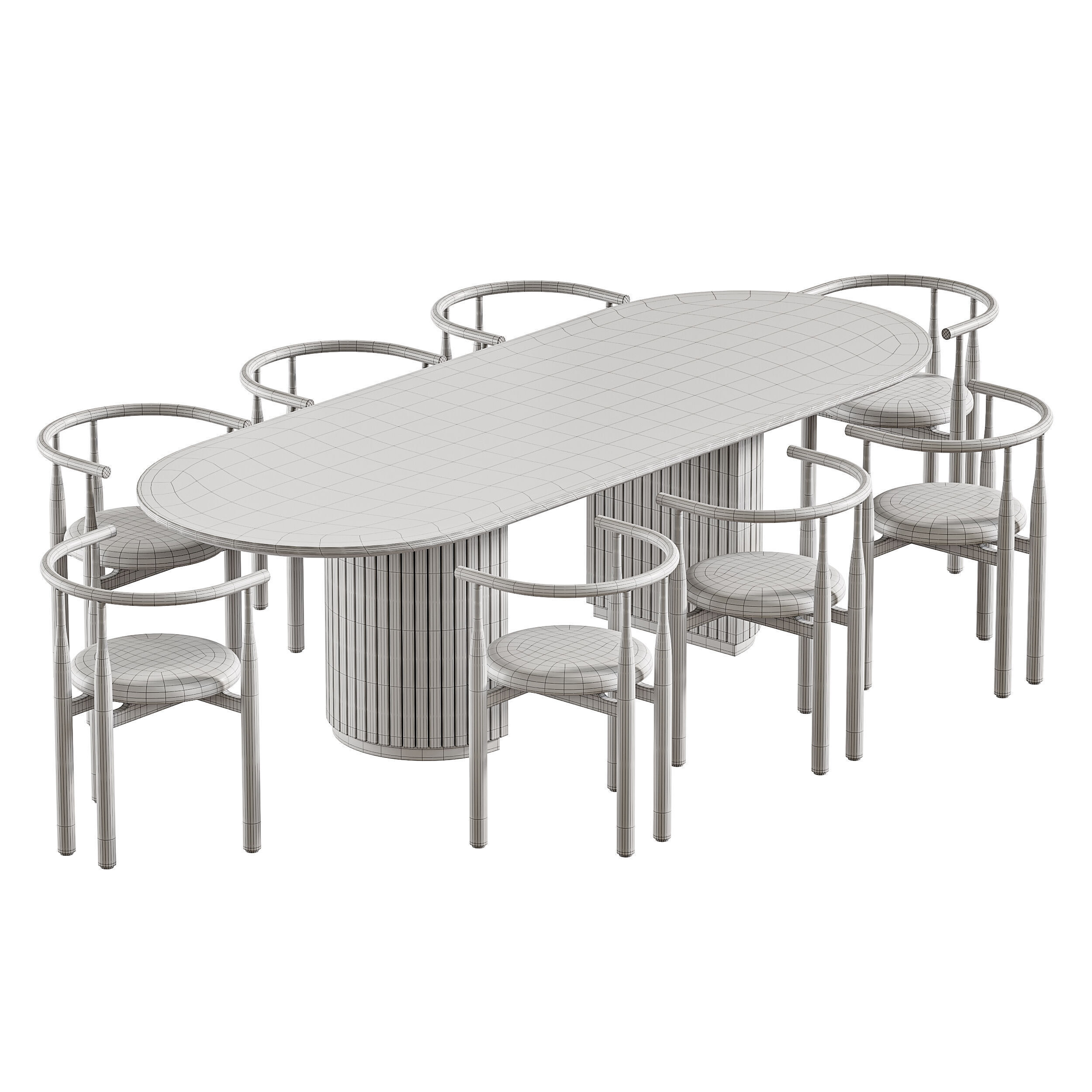 Dining table RENMARK 3D model_13