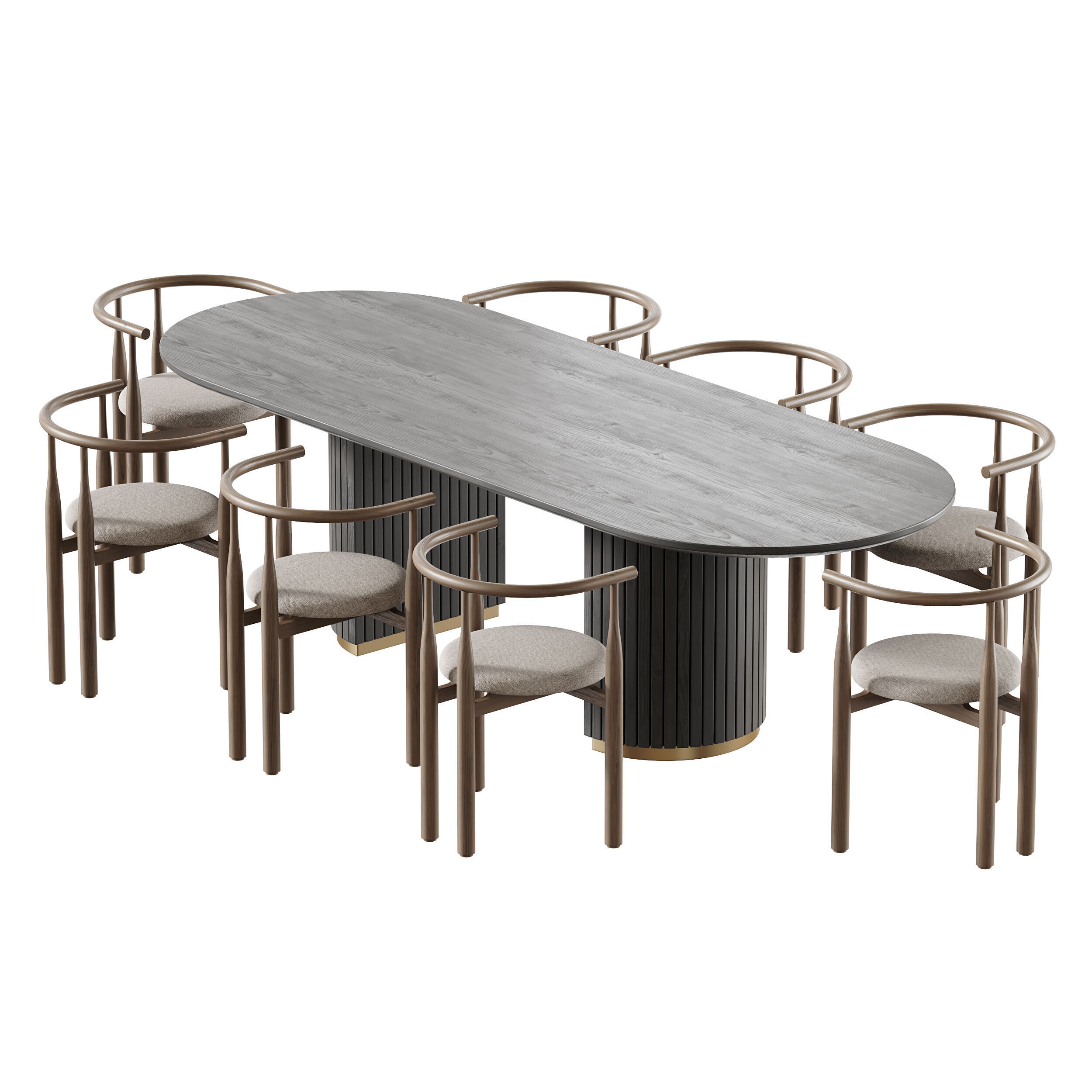 Dining table RENMARK 3D model_8