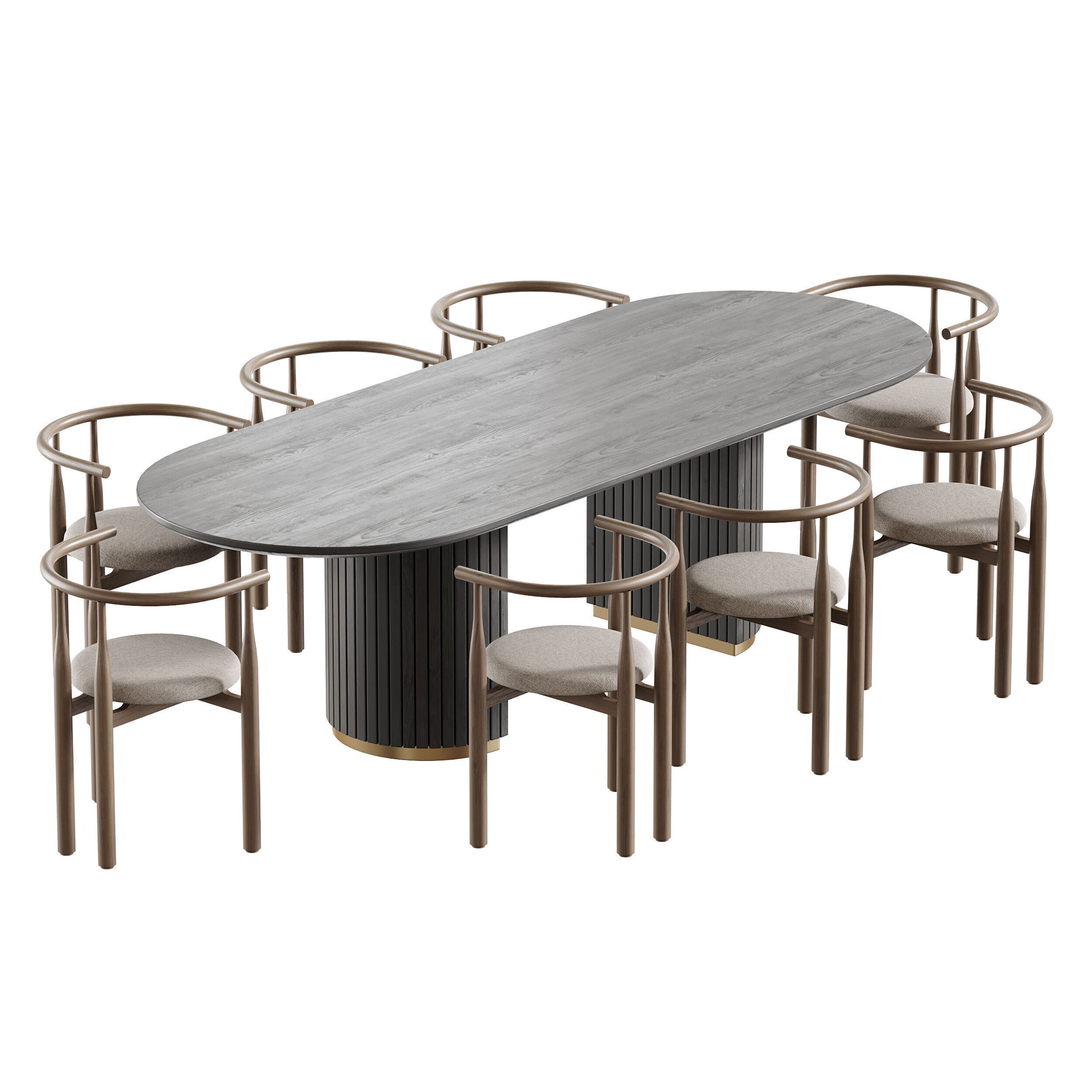 Dining table RENMARK 3D model_1