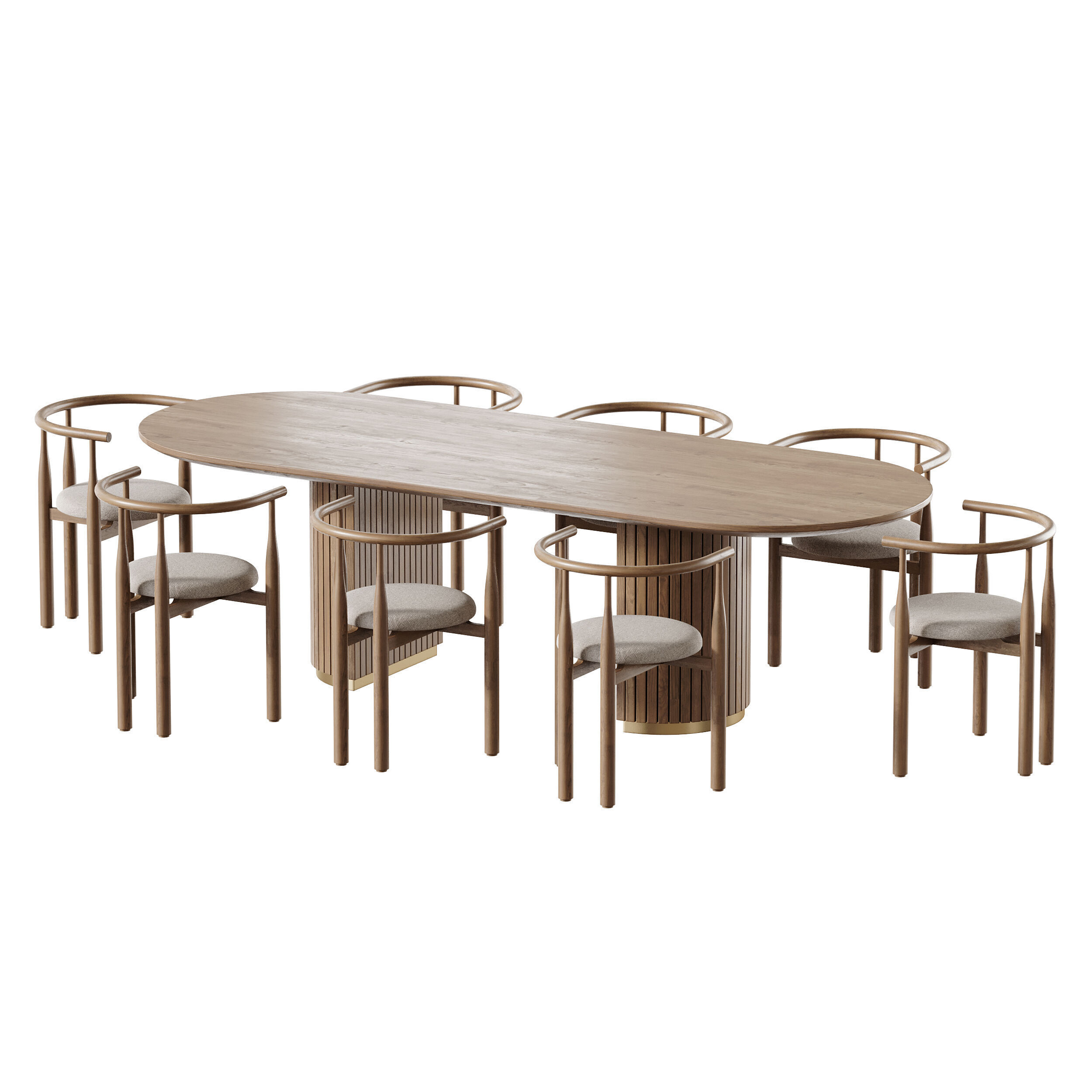 Dining table RENMARK 3D model_11
