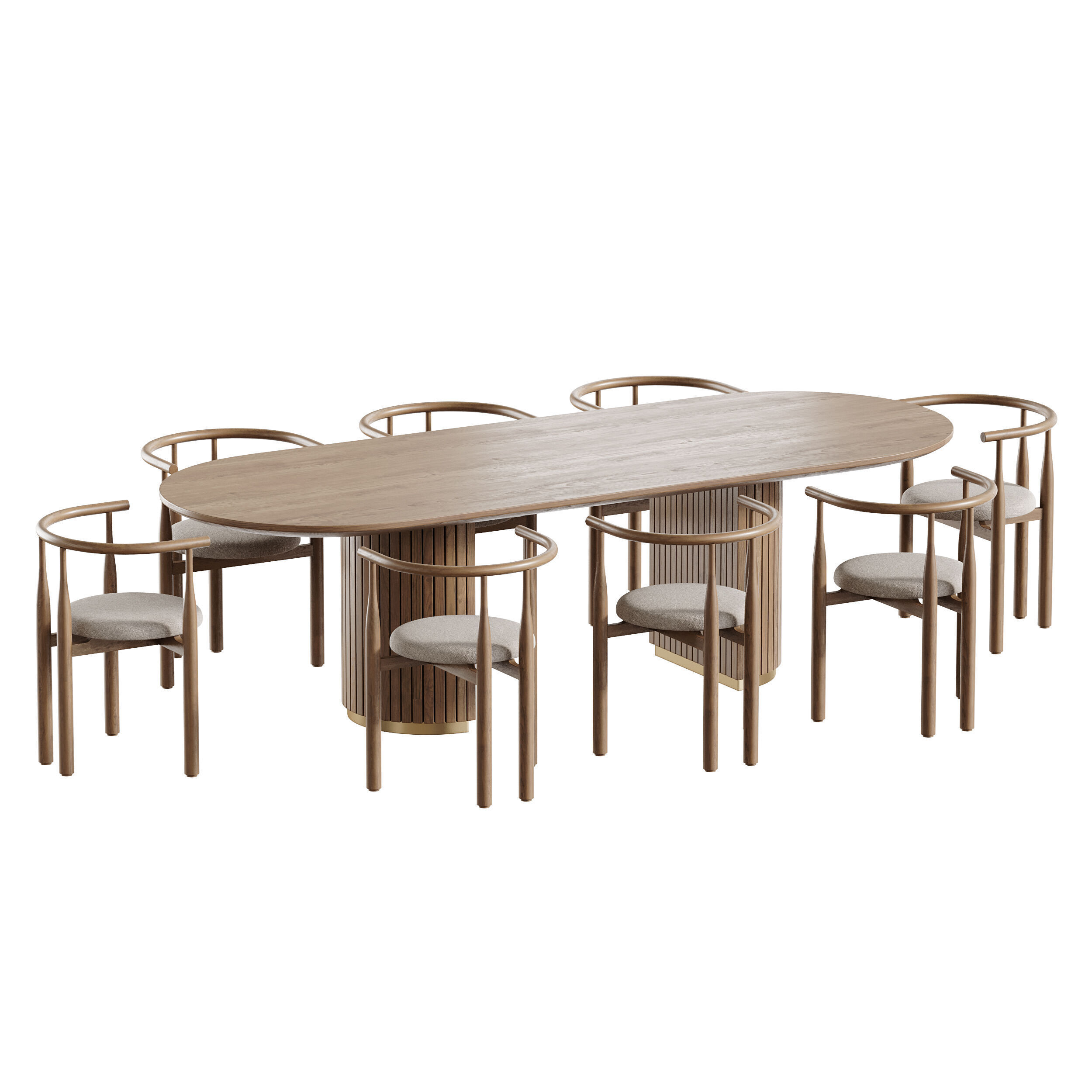Dining table RENMARK 3D model_4