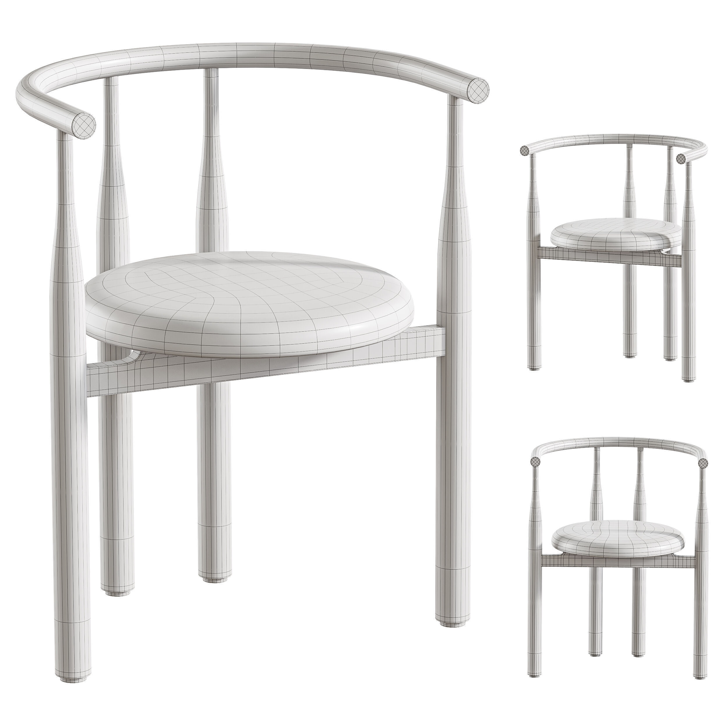 Dining table RENMARK 3D model_14