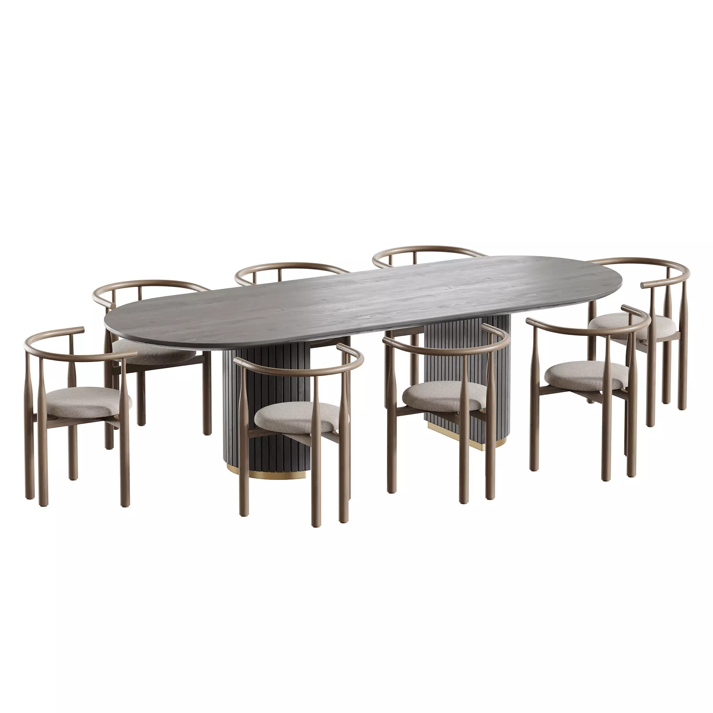Dining table RENMARK 3D model_0