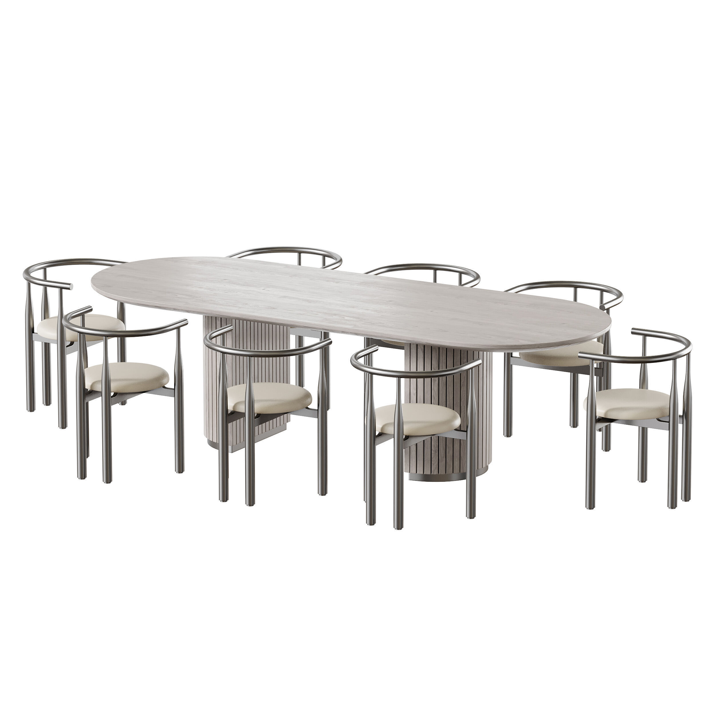 Dining table RENMARK 3D model_9