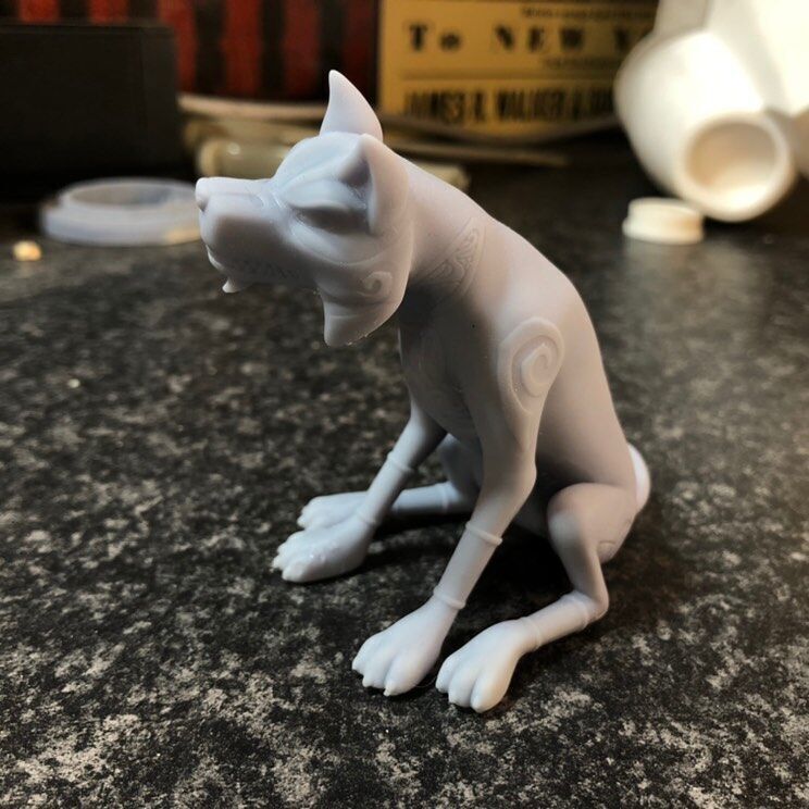 Wolfgang Shoebox Zoo - Pose 1 3D print model_6