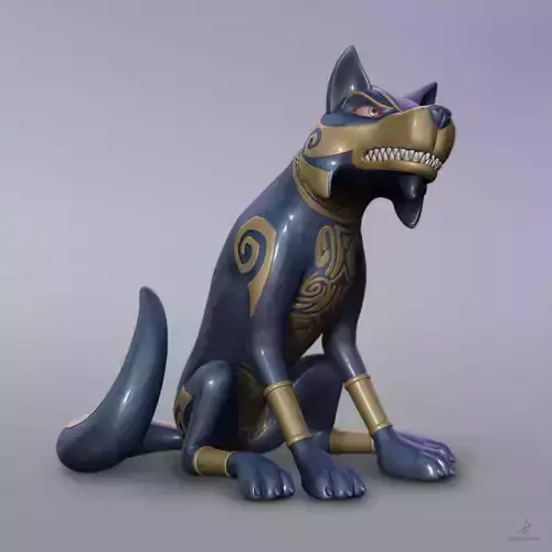 Wolfgang Shoebox Zoo - Pose 1 3D print model