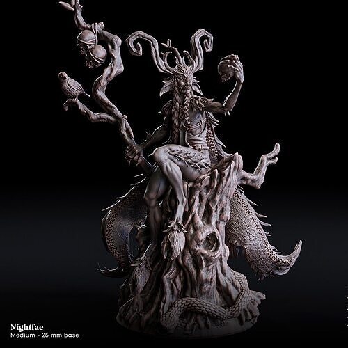 Nightfae 25mm 3D print model