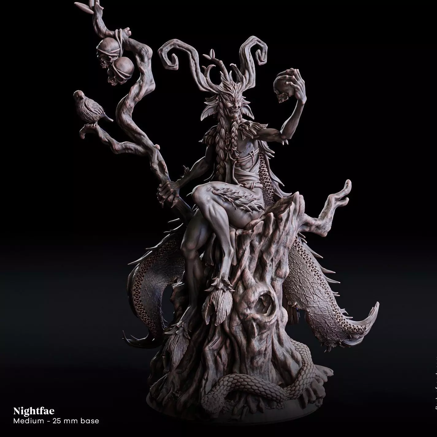 Nightfae 25mm 3D print model_0