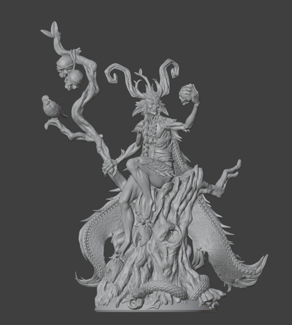 Nightfae 25mm 3D print model_1