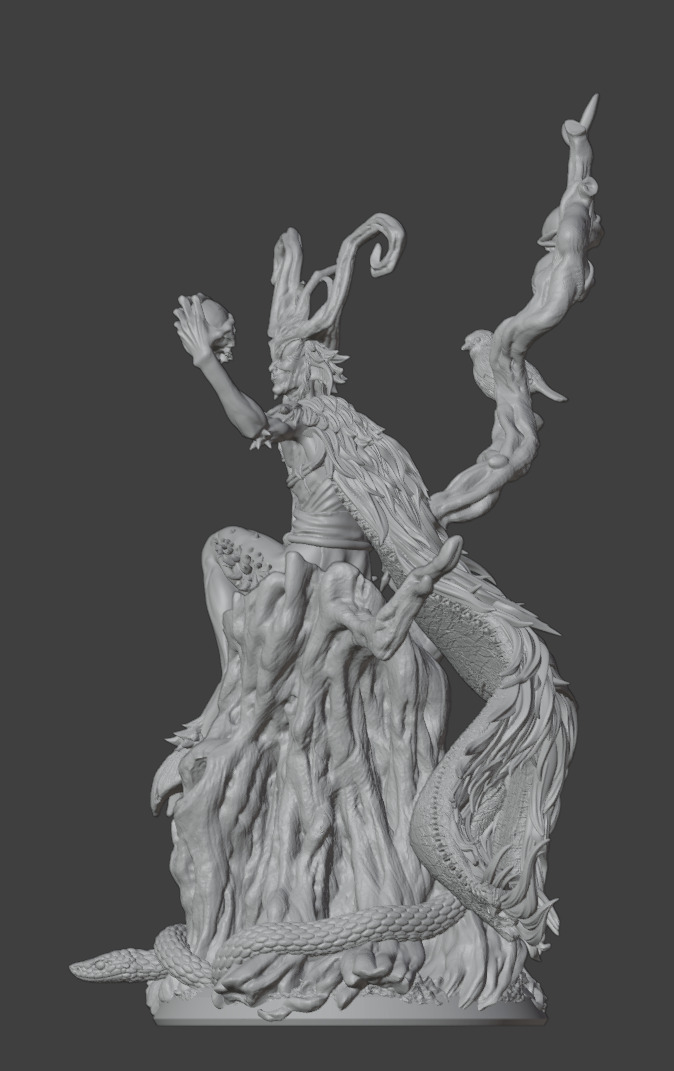 Nightfae 25mm 3D print model_4