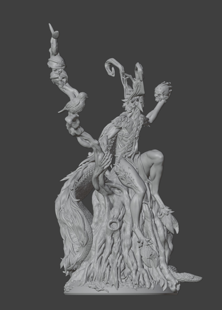 Nightfae 25mm 3D print model_2