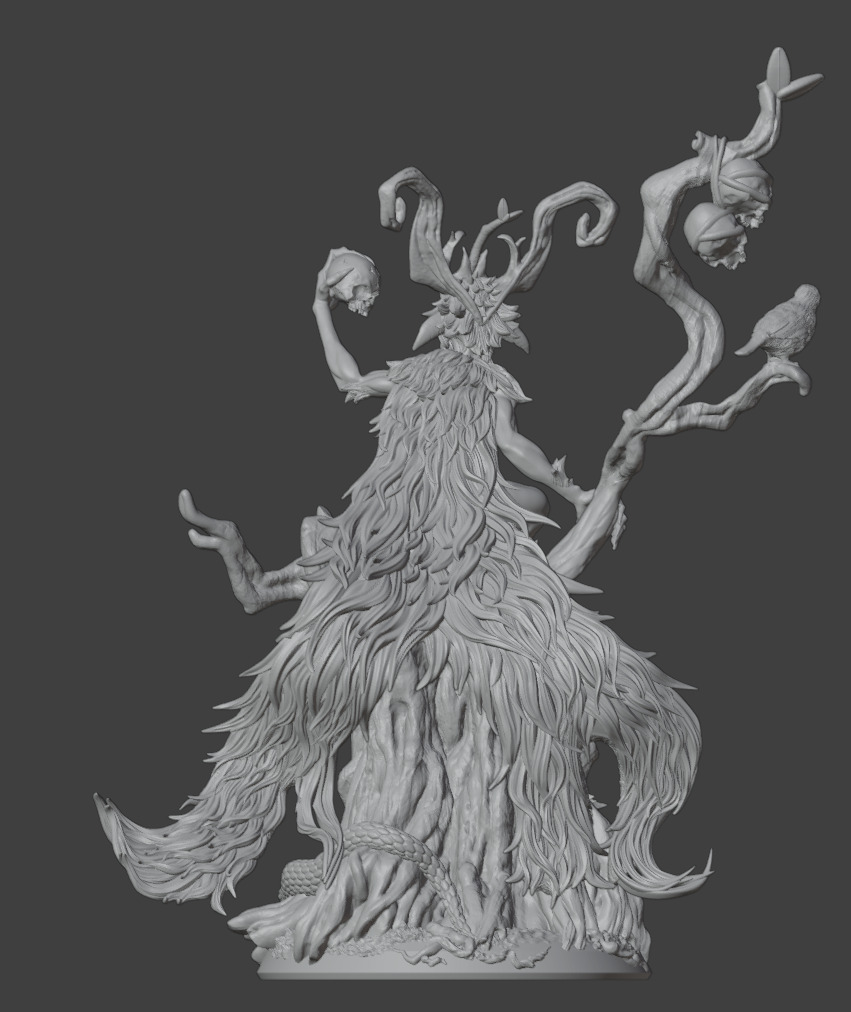 Nightfae 25mm 3D print model_3