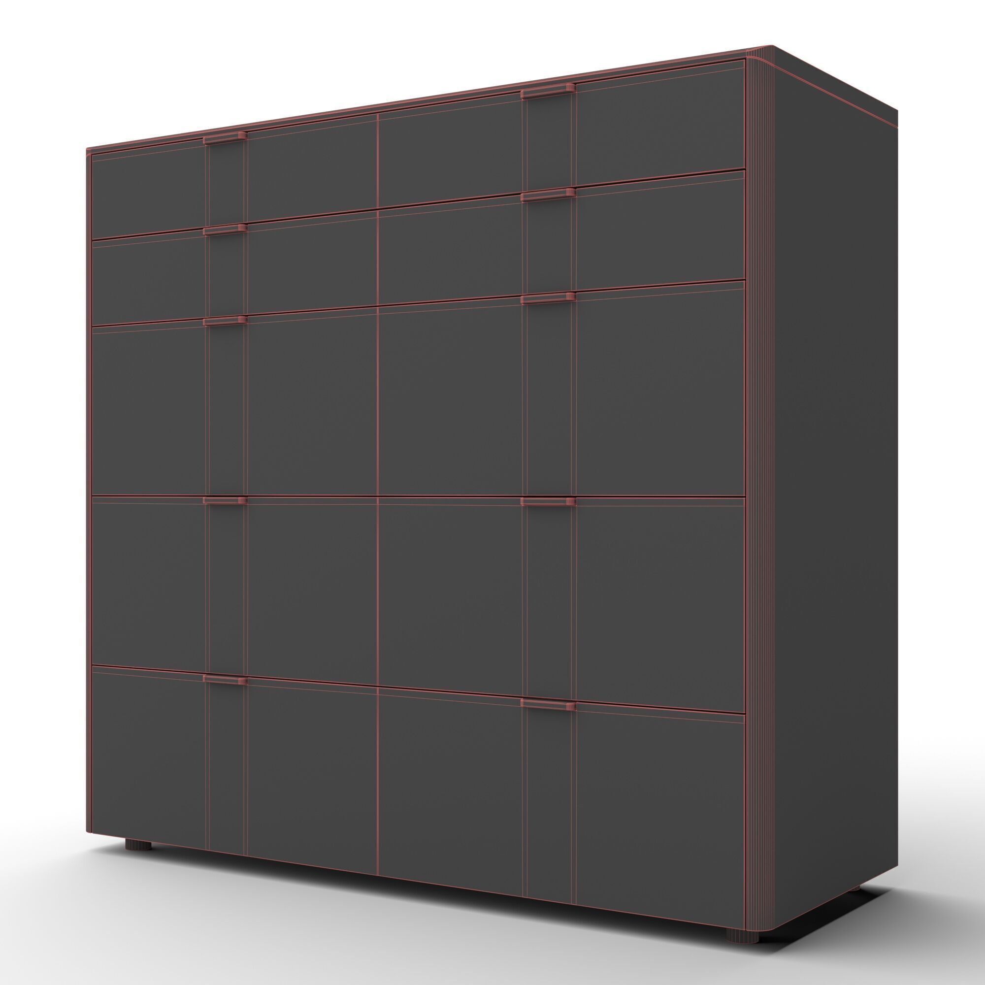 Alanna Drawer 3D model_2