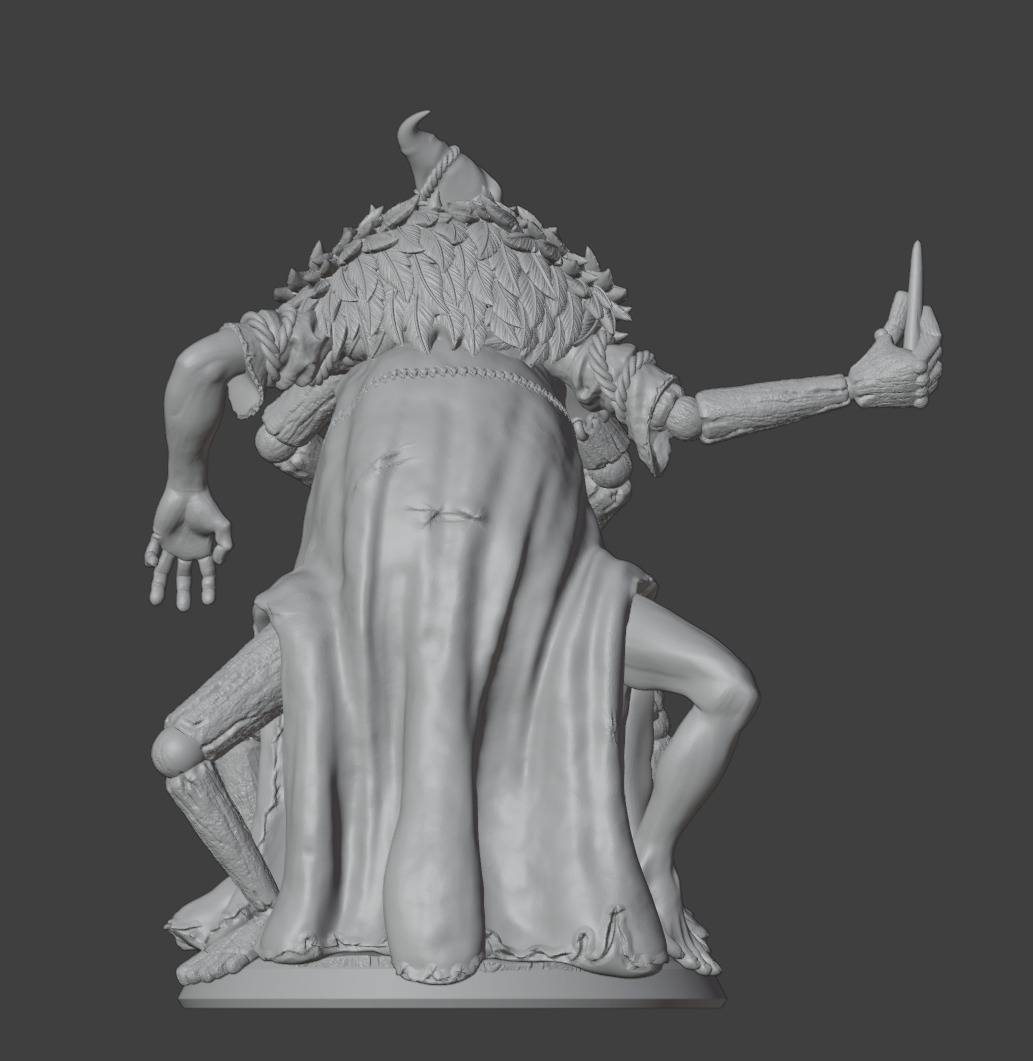 Nakmahr The Nightmare Weaver 50mm 3D print model_3