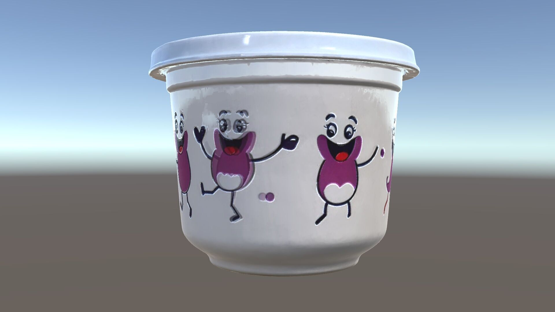 Decorative Fruit Characters Model Pack Low-poly 3D model_34