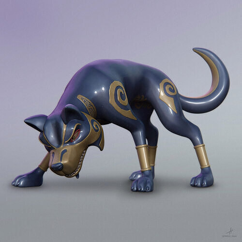 Wolfgang Shoebox Zoo - Pose 2 3D print model