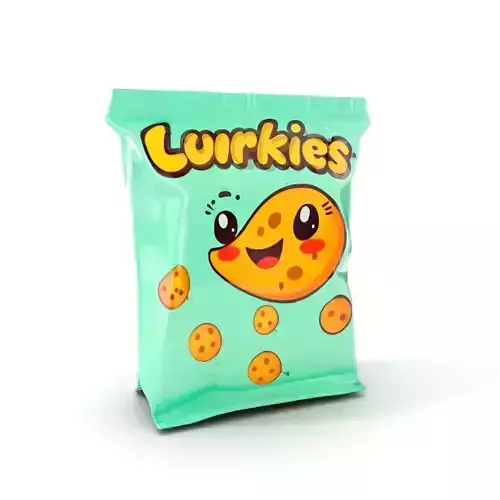 Cute Snack Package Model Pack for Animation and Games Low-poly 3D model